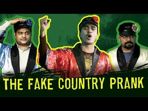 Varun Thakur | Very Pretty Amazing Game Show | The Fake Country Prank | #NoRules