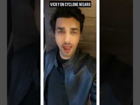 Struggling Actor Vicky Malhotra talks about cyclone Nisarg