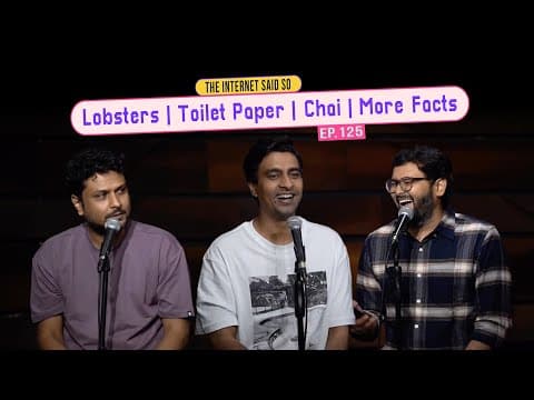 TISS | EP 125 | Lobster Feet, Toilet Paper, Chai and More Facts