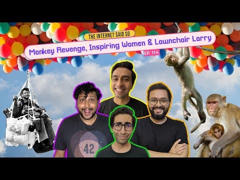 The Internet Said So | EP 114 | Monkey Revenge, Insipiring Women and Lawnchair Larry