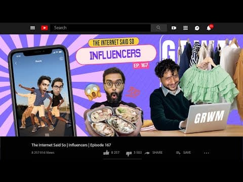 The Internet Said So | EP 167 | Influencers